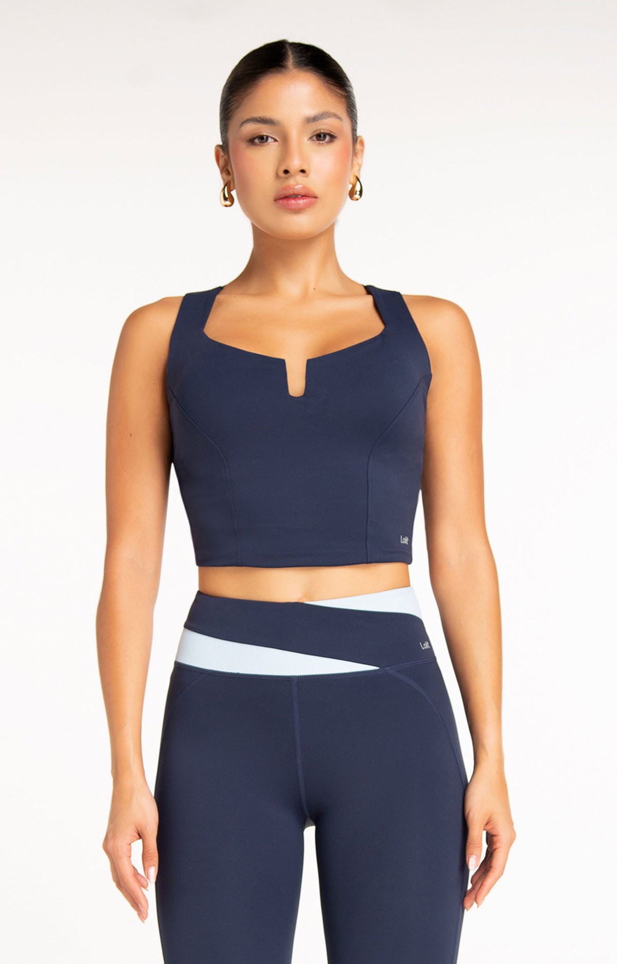 Sculpt Bra Tank -True-Navy