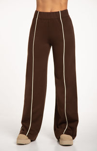 Monaco Wide Leg Pant - Espresso