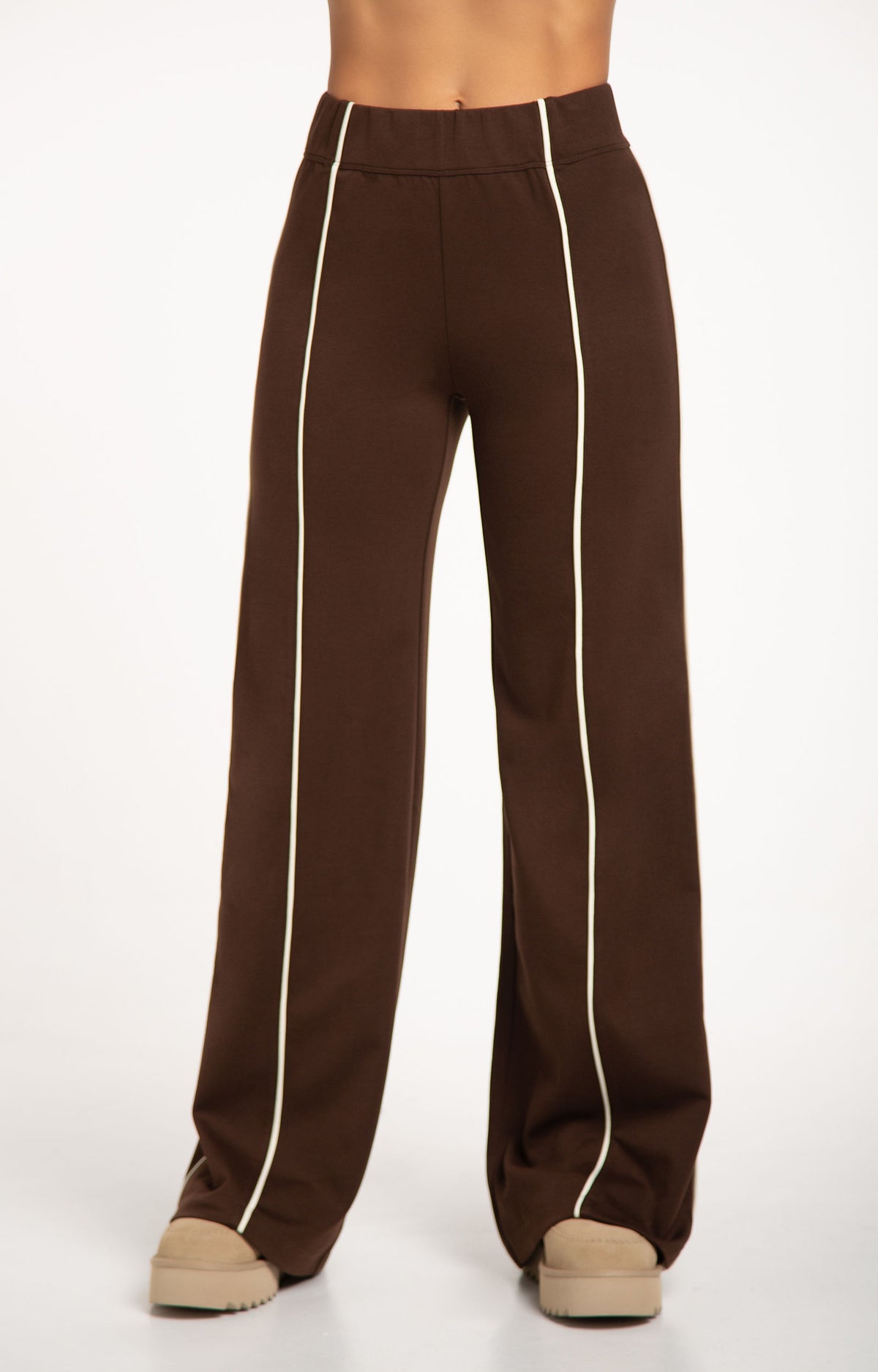 Monaco Wide Leg Pant - Espresso