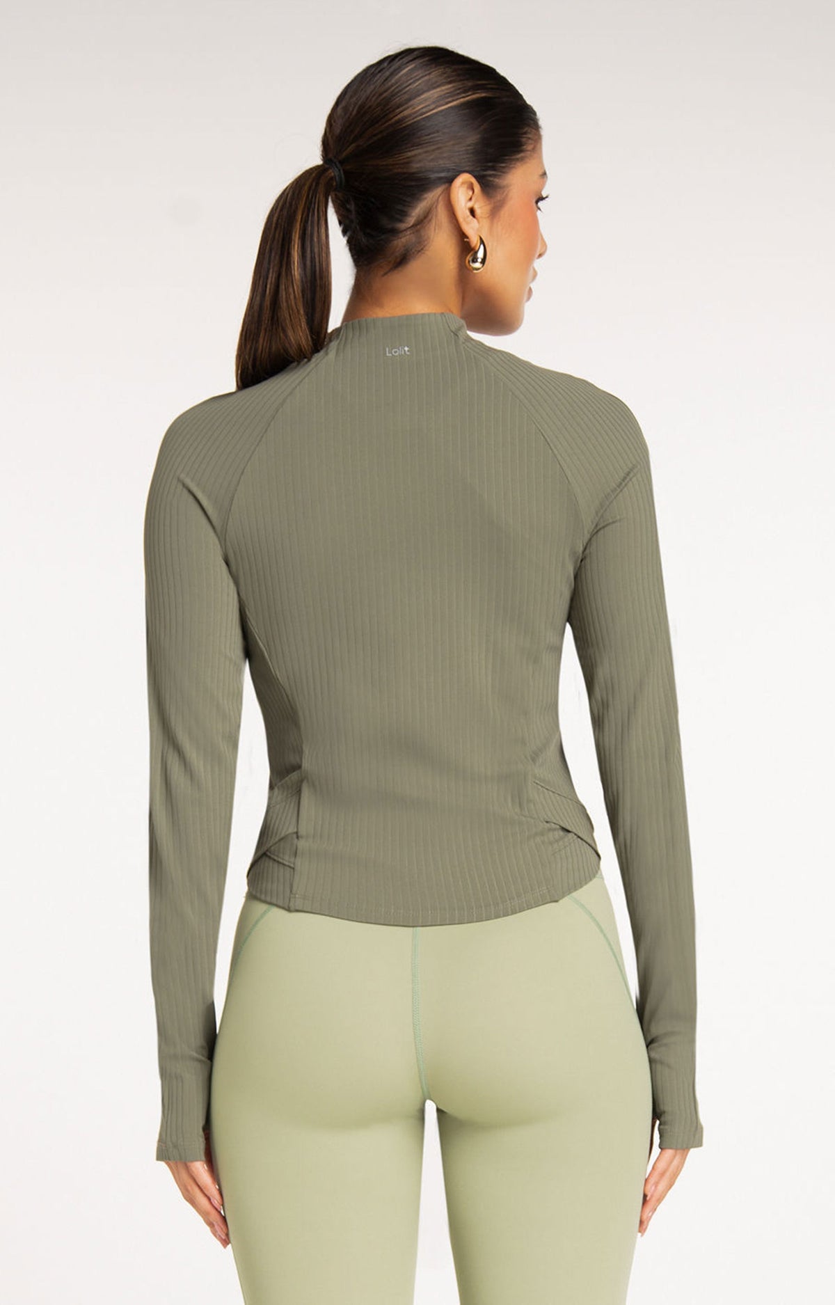 Motion Contour Jacket - Olive-Tree