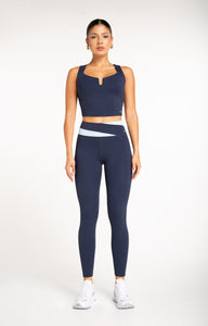 Motion Wrap Legging-True Navy