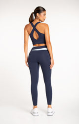Motion Wrap Legging-True Navy