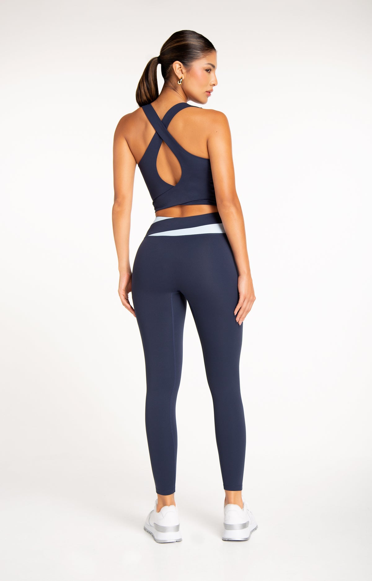 Sculpt Bra Tank -True-Navy