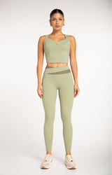 Motion Wrap Legging-Fresh Sage