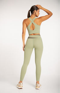Motion Wrap Legging-Fresh Sage