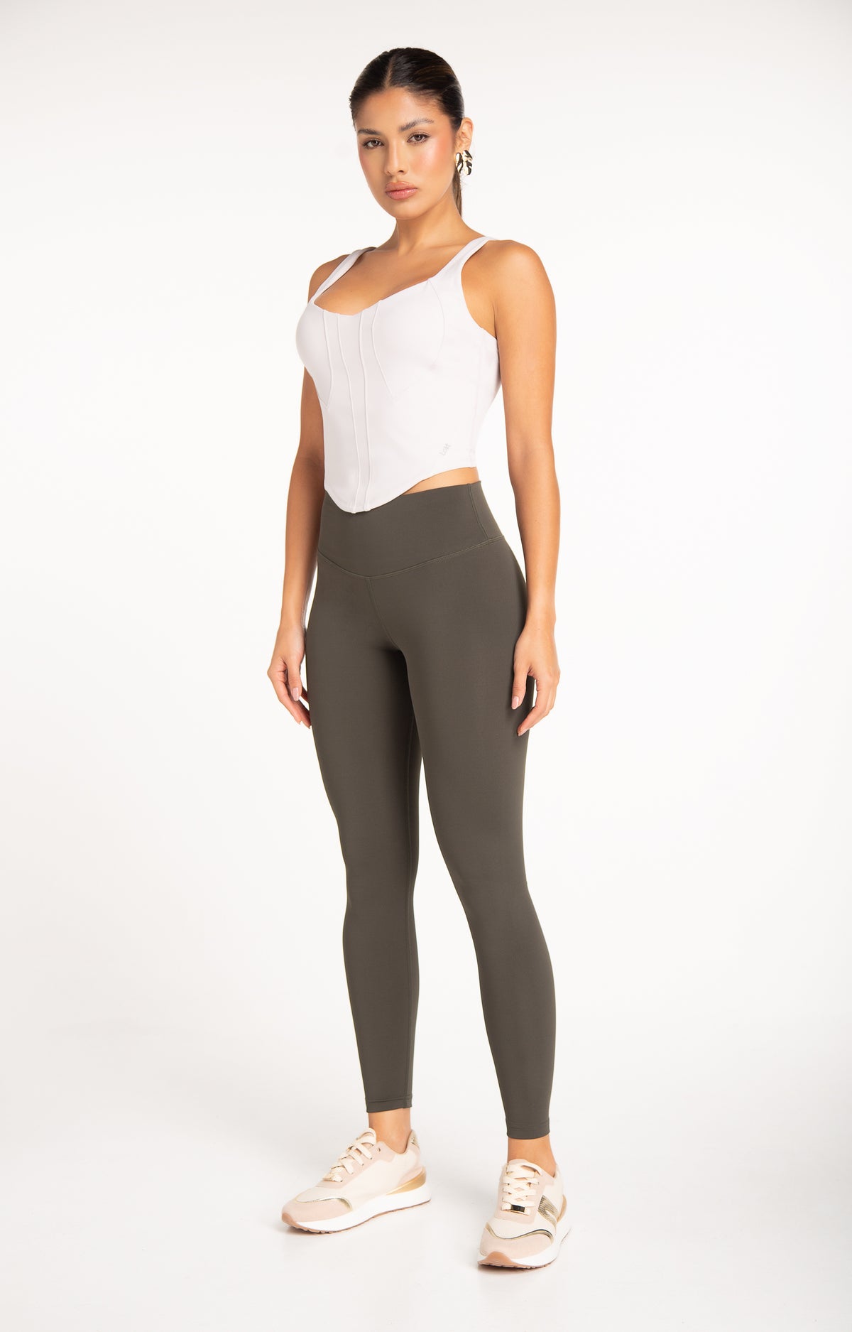 Luna Corset Top - Opal-White