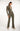 Zip Ribbed Jacket - Olive-Tree