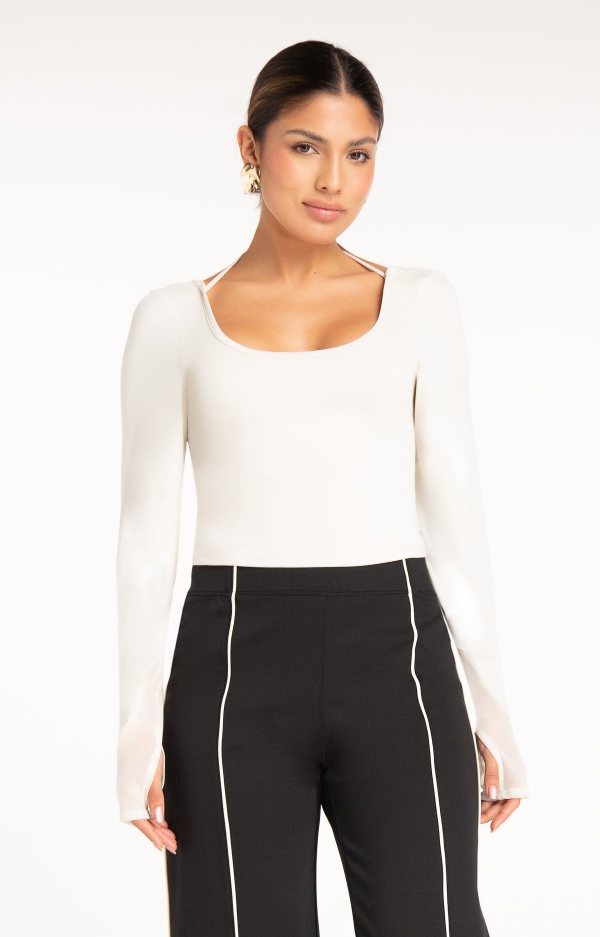 Ballet Top - Oat-Milk